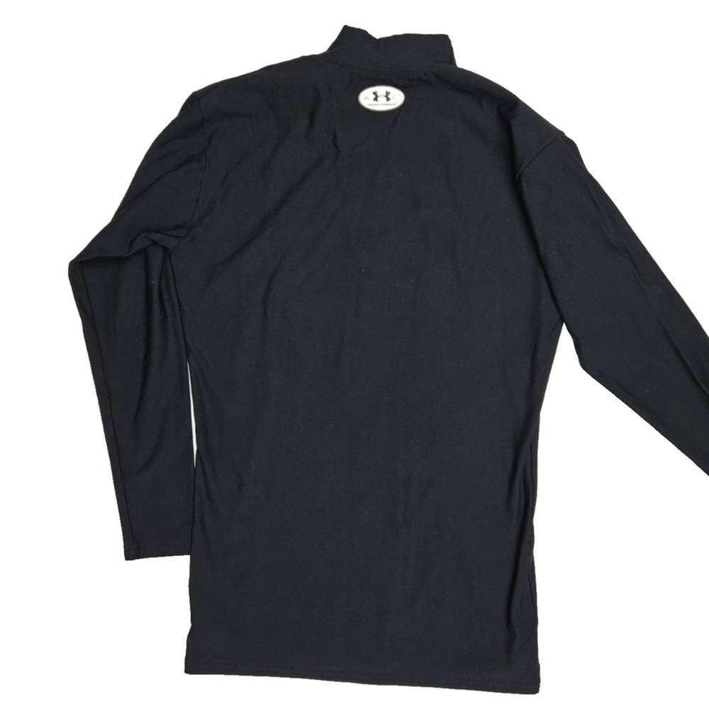 Under Armour Long Sleeve Compression Shirt Men's XL Black Base Layer - Picture 4 of 6